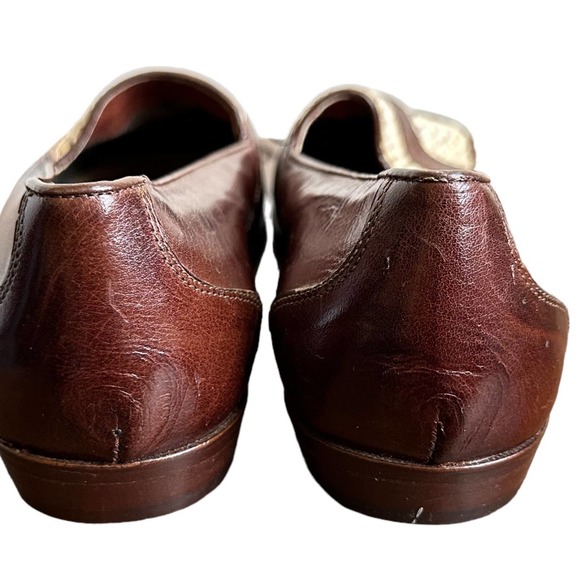 Mens Vintage Stracam Italian Loafers Never Worn Italian Dress Shoe Size 7 1/2 main image 9